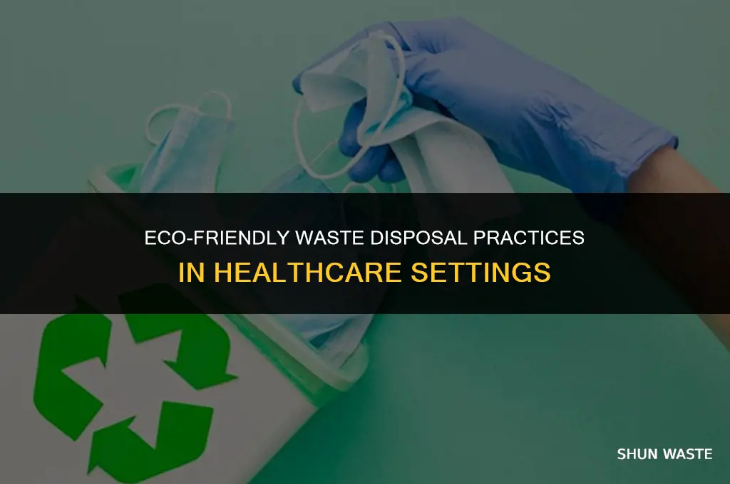 how to dispose waste in hospital