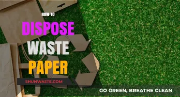 Eco-Friendly Disposal: A Guide to Properly Discarding Waste Paper