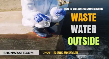 Eco-Friendly Tips: Safely Dissolving Washing Machine Waste Water Outdoors