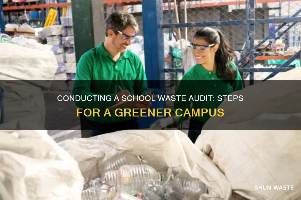 how to do a school waste audit