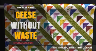 Efficient Flying Geese Quilting: No-Waste Technique for Perfect Blocks