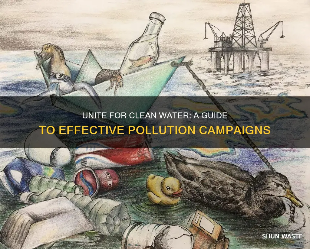 how to do water pollution campaign