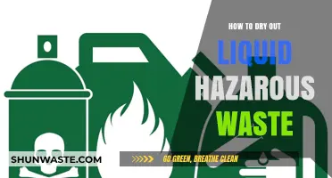 Effective Methods for Safely Drying Liquid Hazardous Waste