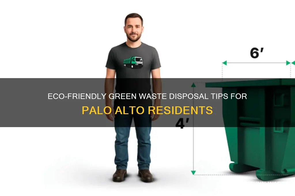 how to dump green waste palo alto
