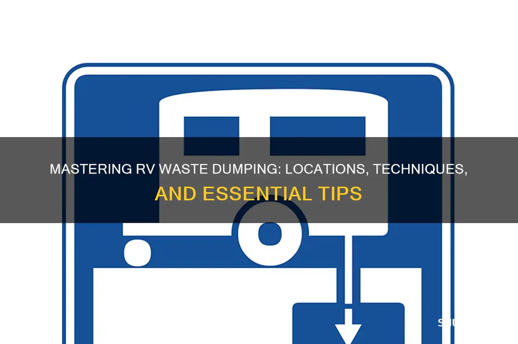 how to dump rv waste and where