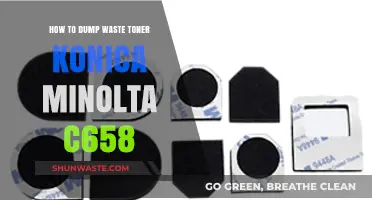 Efficient Waste Toner Disposal Guide for Konica Minolta C658