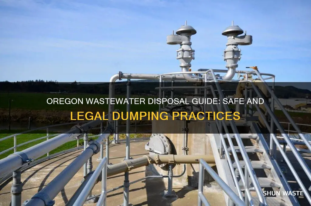 how to dump waste water in oregon