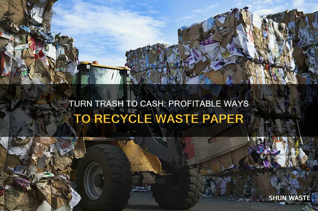how to earn money from waste paper