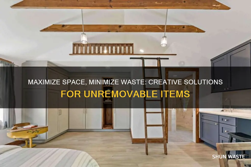how to eliminate waste when unable to remove items