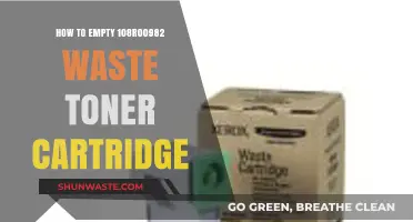 Efficiently Emptying Your 108R00982 Waste Toner Cartridge: A Step-by-Step Guide