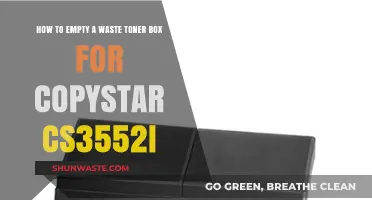 Efficiently Emptying Your Copystar CS3552i Waste Toner Box: A Step-by-Step Guide