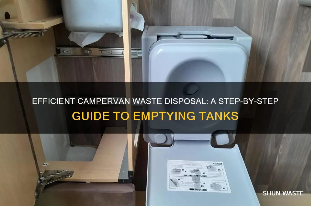 how to empty body waste from campervan