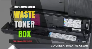 Easy Steps to Empty Your Brother Printer's Waste Toner Box