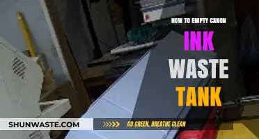 Efficiently Empty Your Canon Ink Waste Tank: A Step-by-Step Guide