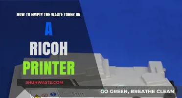 Efficiently Emptying Ricoh Printer Waste Toner: A Step-by-Step Guide