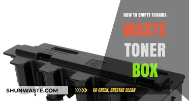Efficiently Emptying Your Toshiba Waste Toner Box: A Step-by-Step Guide