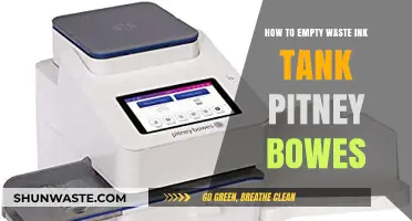 Efficiently Emptying Pitney Bowes Printer's Waste Ink Tank: A Step-by-Step Guide