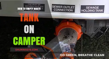 Efficiently Emptying Your Camper's Waste Tank: A Step-by-Step Guide
