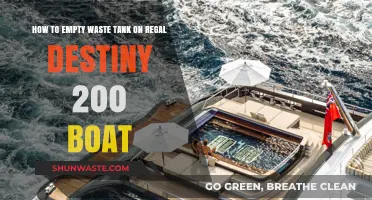 Step-by-Step Guide to Emptying Your Regal Destiny 200 Boat's Waste Tank