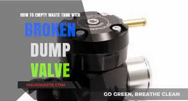 Fixing a Broken Dump Valve: Step-by-Step Guide to Emptying Your Waste Tank