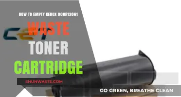 Efficiently Emptying Your Xerox 008R13061 Waste Toner Cartridge: A Guide