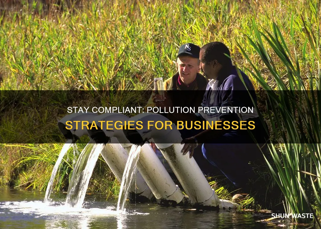 how to ensure compliance with pollution prevention requirements