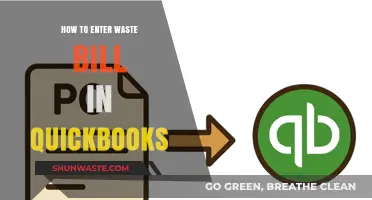 Efficiently Record Waste Bills in QuickBooks: A Step-by-Step Guide
