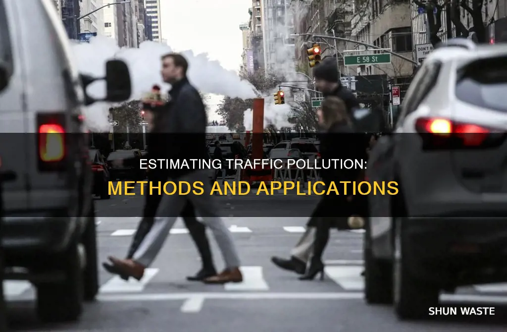 how to estimate traffice related air pollution