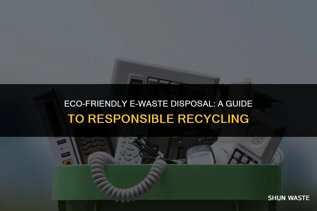how to ethicaly dispose of e-waste