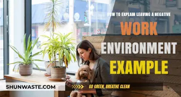 Escaping Toxicity: How to Explain Leaving a Negative Work Environment