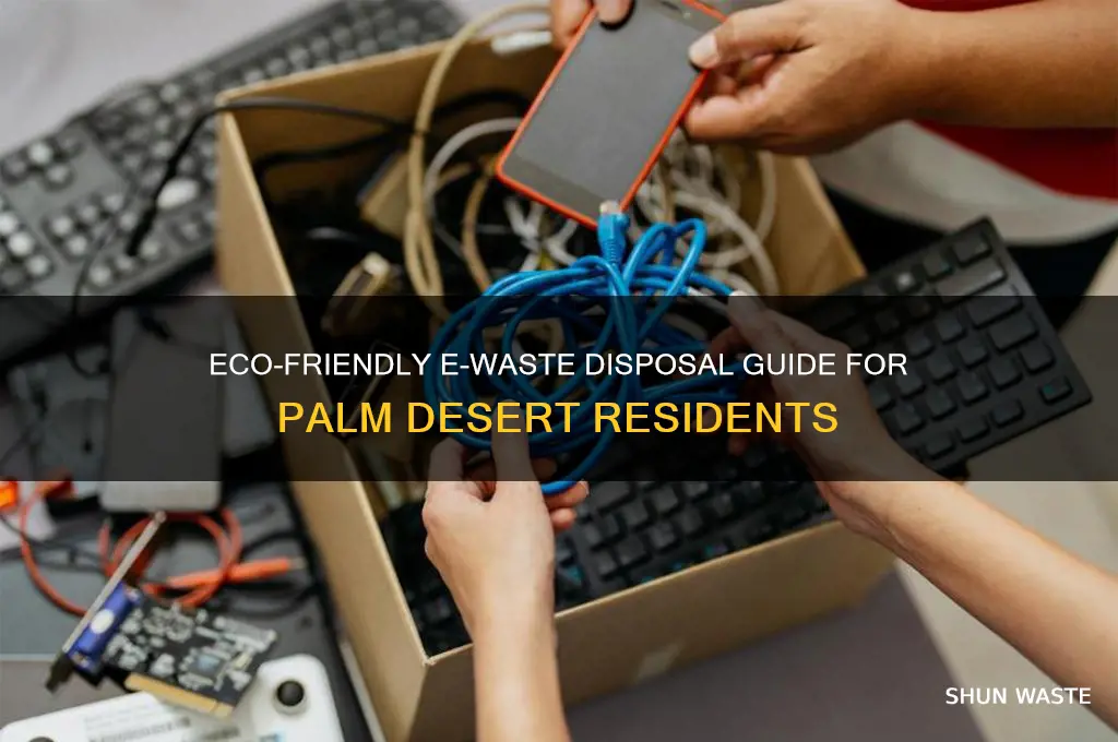 how to expose of electronic waste in palm desert