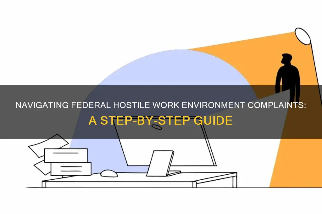 how to file a federal hostile work environment complaint