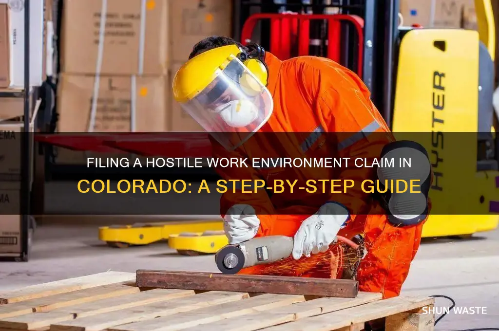 how to file a hostile work environment claim in colorado