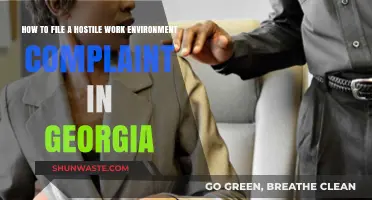 Filing a Hostile Work Environment Complaint in Georgia: A Step-by-Step Guide