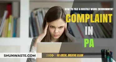 Filing a Hostile Work Environment Complaint in Pennsylvania: A Step-by-Step Guide