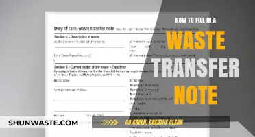 Mastering Waste Transfer Notes: A Step-by-Step Guide to Accurate Completion