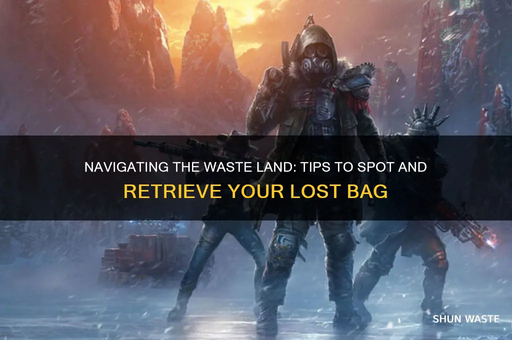 how to find your bag in the waste land
