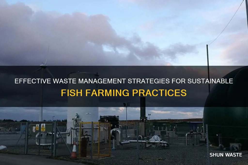 how to fish get rid of waste