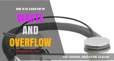 Easy Guide to Installing a Bath Pop-Up Waste and Overflow