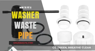 Easy Guide to Fitting a Washer Waste Pipe Like a Pro