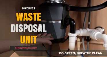 Effortless Kitchen Cleanup: Installing Your Waste Disposal Unit