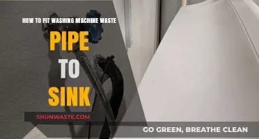 Easy Guide: Connecting Washing Machine Waste Pipe to Sink