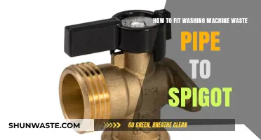 Easy Guide: Connecting Washing Machine Waste Pipe to Spigot