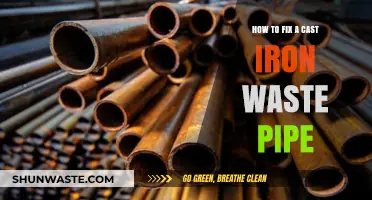 Repairing Cast Iron Waste Pipes: A Step-by-Step DIY Guide