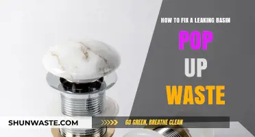 Quick DIY Guide to Repairing a Leaking Basin Pop-Up Waste