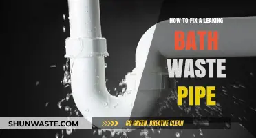 Quick DIY Guide to Repairing a Leaking Bath Waste Pipe