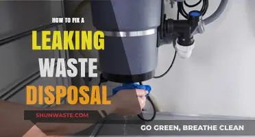 Solving the Mystery: How to Fix a Leaking Waste Disposal