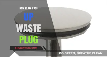 Quick DIY Guide: Repairing Your Pop Up Waste Plug Easily