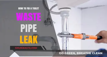 Quick DIY Guide to Repairing a Leaky Toilet Waste Pipe