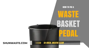 Easy DIY Guide: Repairing Your Waste Basket Pedal in Simple Steps